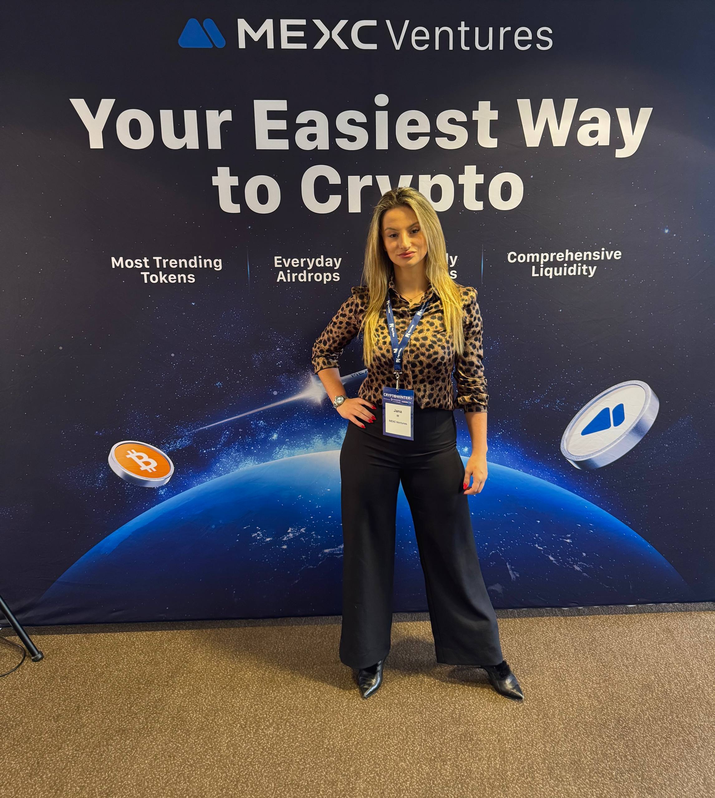 Jana at MEXC Ventures — Your Easiest Way to Crypto